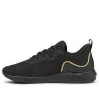 (WMNS) PUMA Softride Finesse 'Black Team Gold' 195086-02