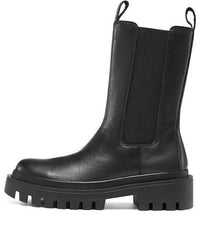 (WMNS) Skechers Low Notch Boots 'Black' 167345-BBK