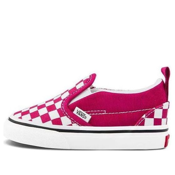 Vans Old Skool V Toddler Red/White Checkboard VN0A3488XOC