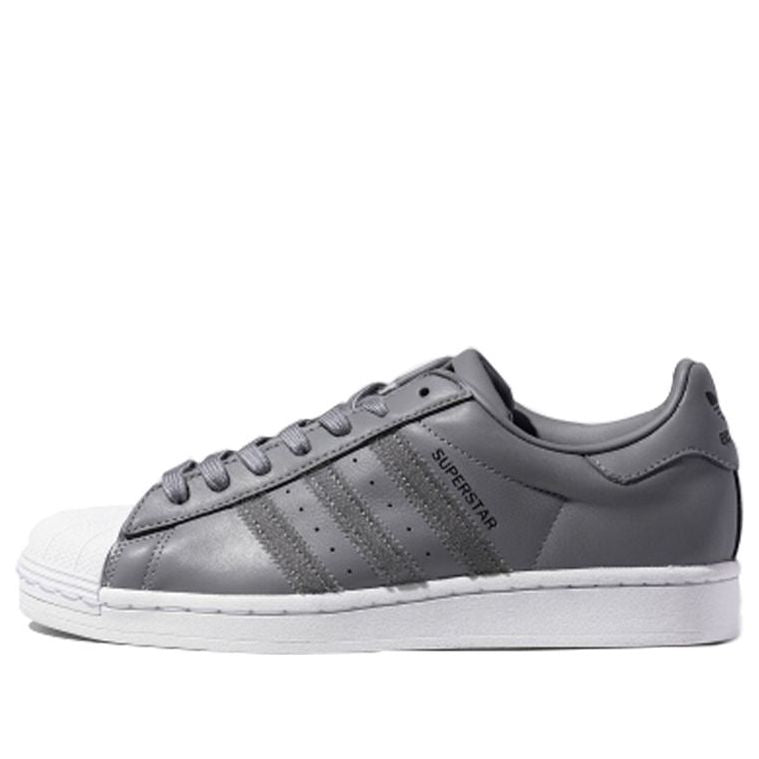 adidas originals Superstar Velcro Retro Casual Shoes Unisex Gray FX7766