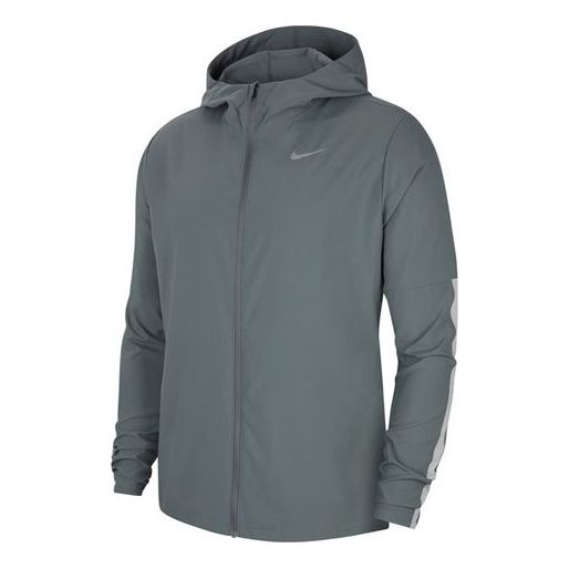 Nike AS Men's NK DF Run JKT Jacket Smoke GREY CU5354-084