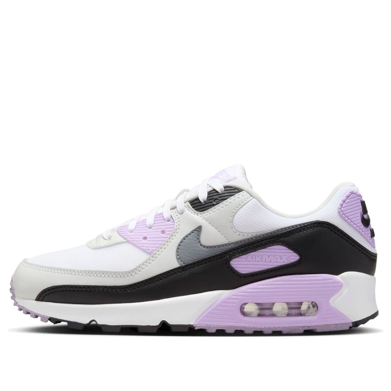 (WMNS) Nike Air Max 90 'White Lilac' DH8010-103