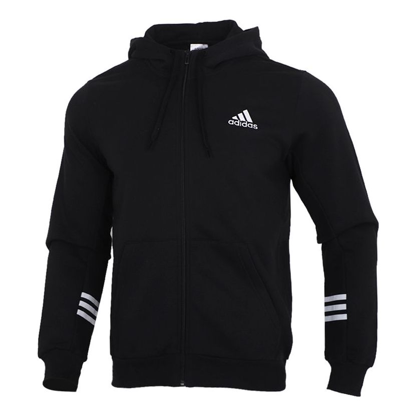 adidas Comfort Hooded Track Jacket Men Black GD5458