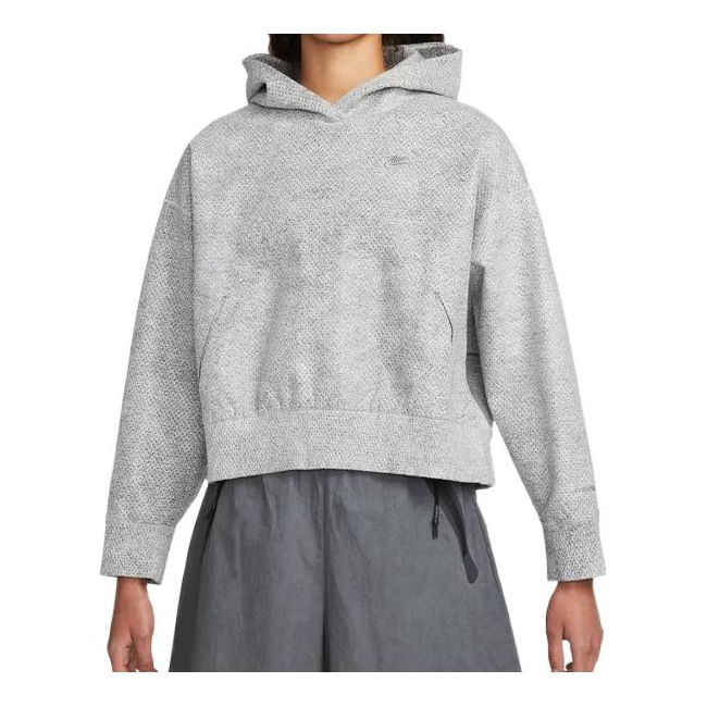 (WMNS) Nike Forward Hoodie 'Grey Heather' DR4529-077