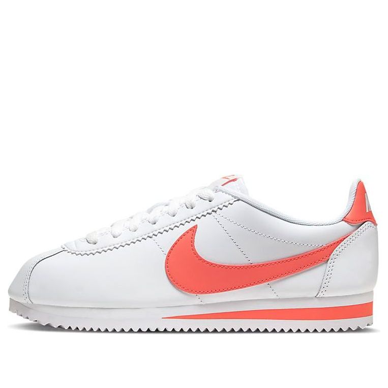 (WMNS) Nike Classic Cortez Leather 'White Pink' 807471-115