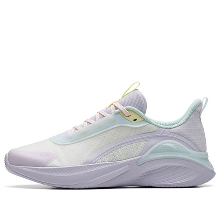 (WMNS) ANTA Running Series Sneakers 'White Purple Blue' 1 122235565-4