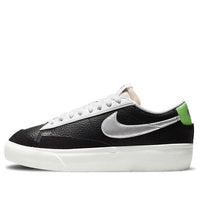 (WMNS) Nike Blazer Platform 'Black Metallic Silver' DN8010-001