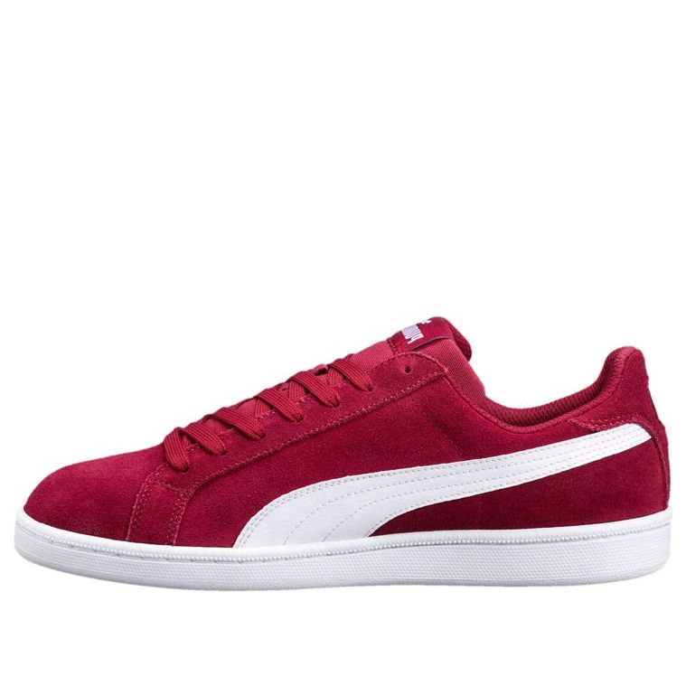 PUMA Smash Suede Retro Low Top skate shoes Red 361730-18