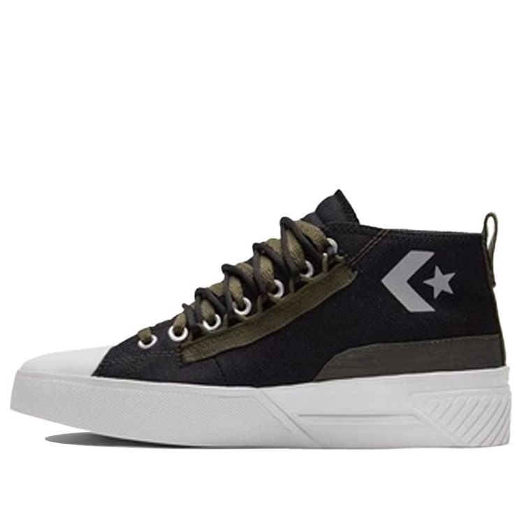 Converse Street Utility Unt1tl3d CS Canvas Shoes Black/Green 171998C