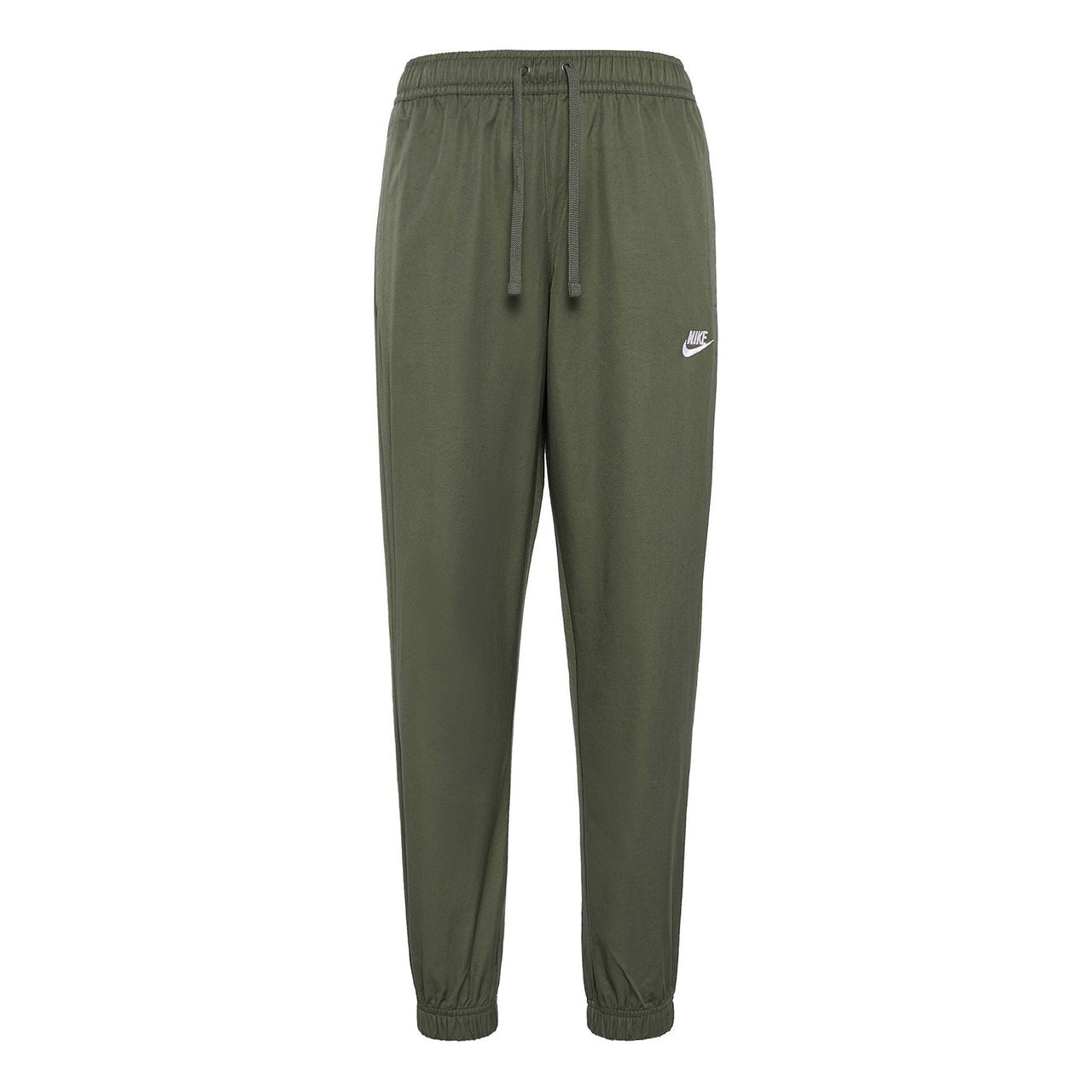 Men's Nike Solid Color Straight Bundle Feet Long Pants/Trousers Sports Pants/Trousers/Joggers Olive DD5311-222