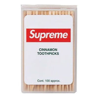 Supreme Cinnamon Toothpick (Box Of 100) 'White Red' SUP-FW23-123