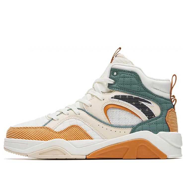 (WMNS) ANTA Flame 3 High 'White Orange Green' 122248088-5
