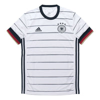 adidas Soccer/Football Sports Training Short Sleeve Fan Edition Germany Home White EH6105
