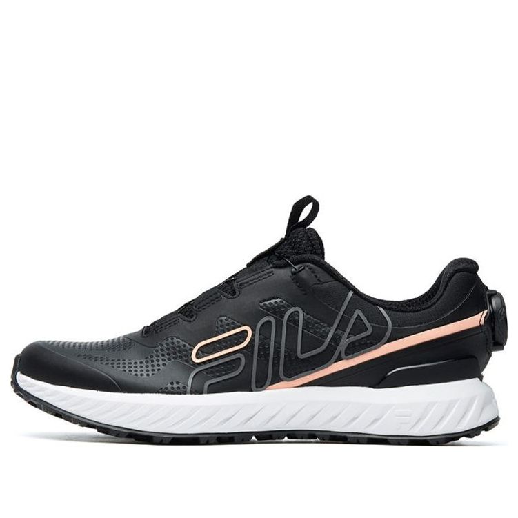 (WMNS) FILA Athletics Low Top Black/White A12W112204FBK