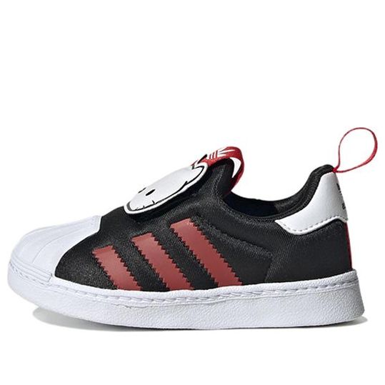 (TD) adidas Hello Kitty x Superstar 360 'Black Vivid Red' HQ4091