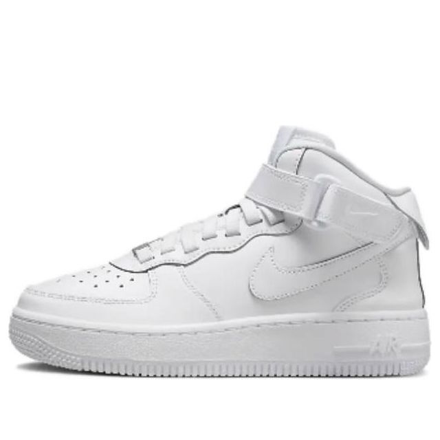 (GS) Nike Air Force 1 Mid EasyOn SE 'Triple White' FN1193-111