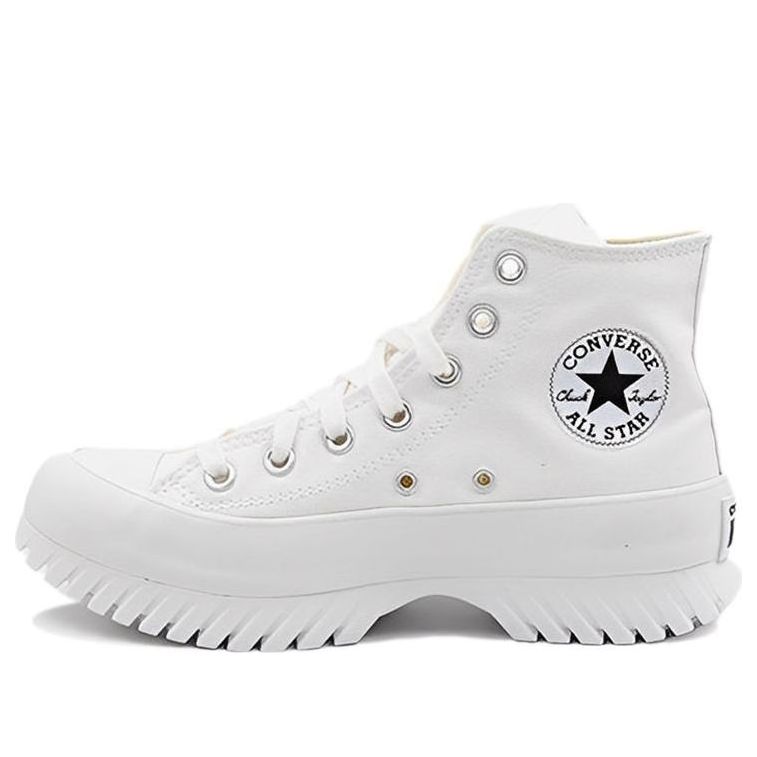 (WMNS) Converse Chuck Taylor All Star Lugged 2.0 High 'White Black' A00871C
