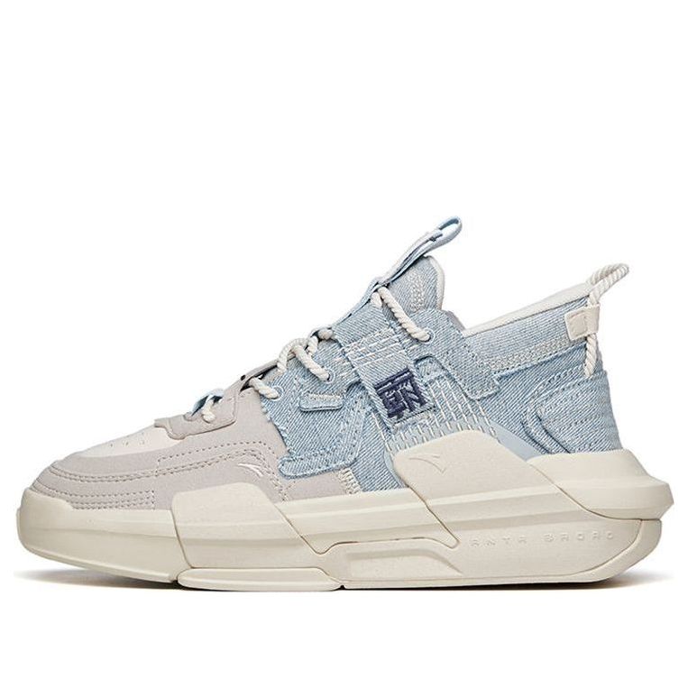 ANTA Shock The Game 3 Low 'Grey Blue' 112218084-7