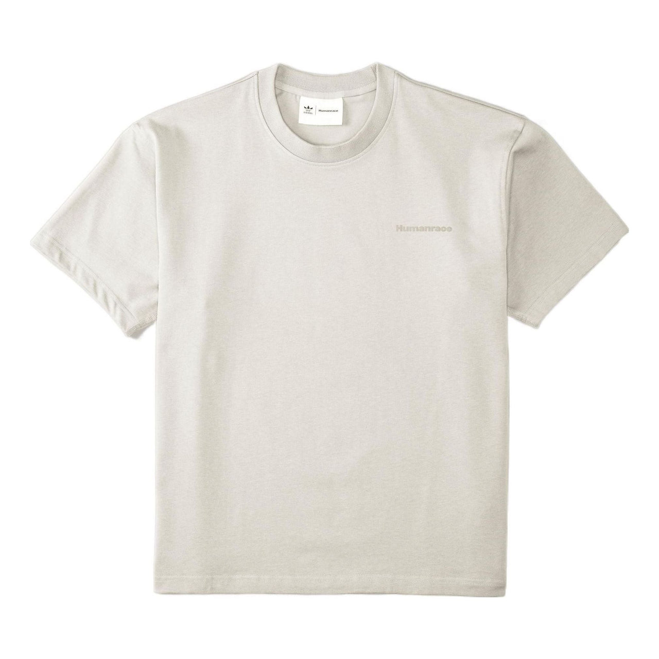 adidas x Pharrell Humanrace Small Logo T-Shirt 'Beige' HG1803