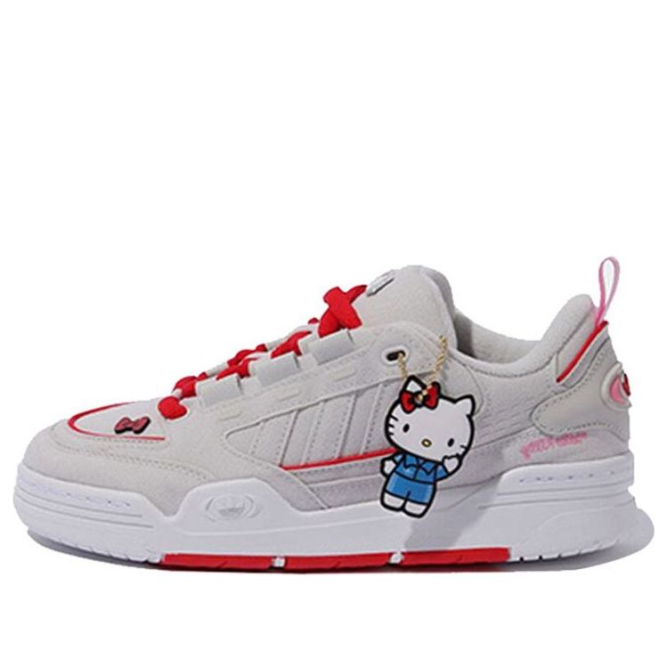 (WMNS) adidas Hello Kitty x ADI2000 'Cloud White Vivid Red' GW7165