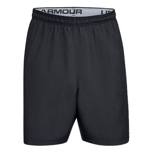 Under Armour Woven Graphic Wordmark Shorts 'Black' 1320203-001