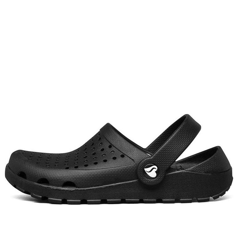 (WMNS) Skechers Footsteps Clogs 'Black' 111070-BBK