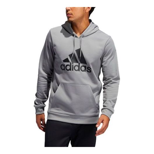 Men's adidas Large Logo Basketball Sports Gray GH6662