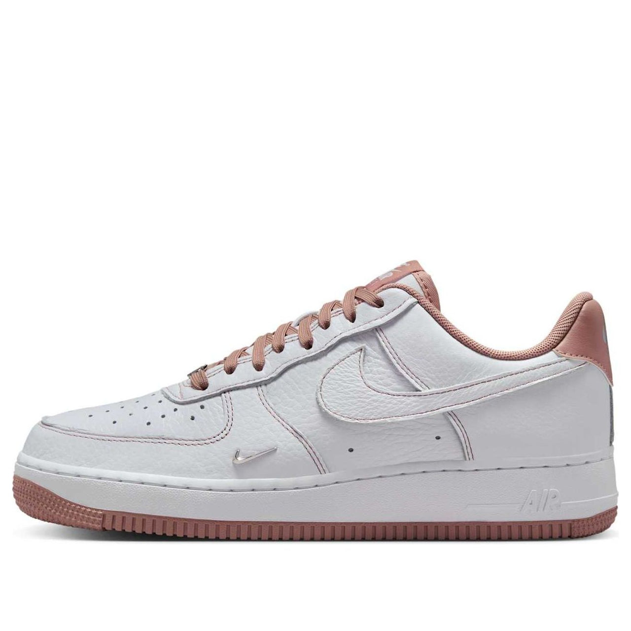 (WMNS) Nike Air Force 1 '07 Mini Jewel 'White Pink Silver'  IB6543-100