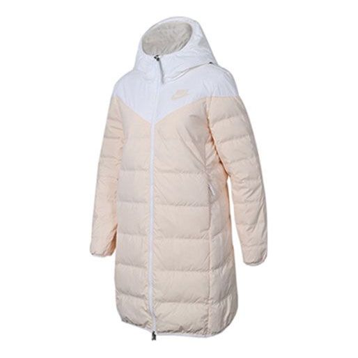(WMNS) Nike Windrunner Down Fill Rev Parka 'Pink White' 939441-100