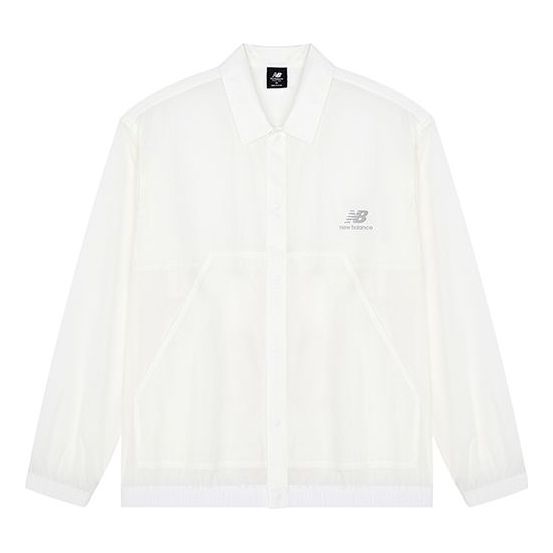 New Balance FW22 Sportswear Jacket 'White' AMJ23301-PAY