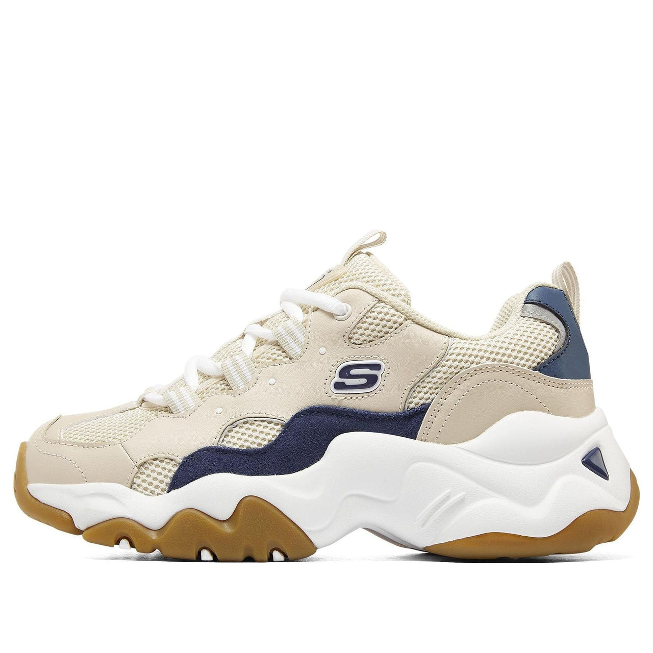 (WMNS) Skechers D'Lites 3.0 Sneakers Brown 88888210-TAN