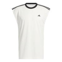 adidas Basketball All-World Sleeveless Tee Asia Sizing 'White Black' IN2572