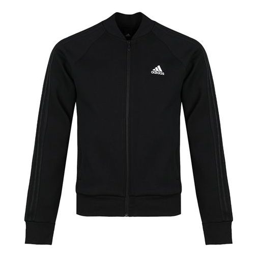 Men's adidas Comm Bomb 3SLogo Jacket Black DW4655