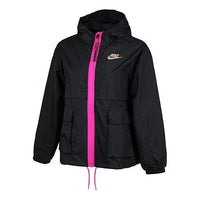 (WMNS) Nike AS W Nike Sportswear ICN CLSH JKT Jacket WVN CJ2296-010