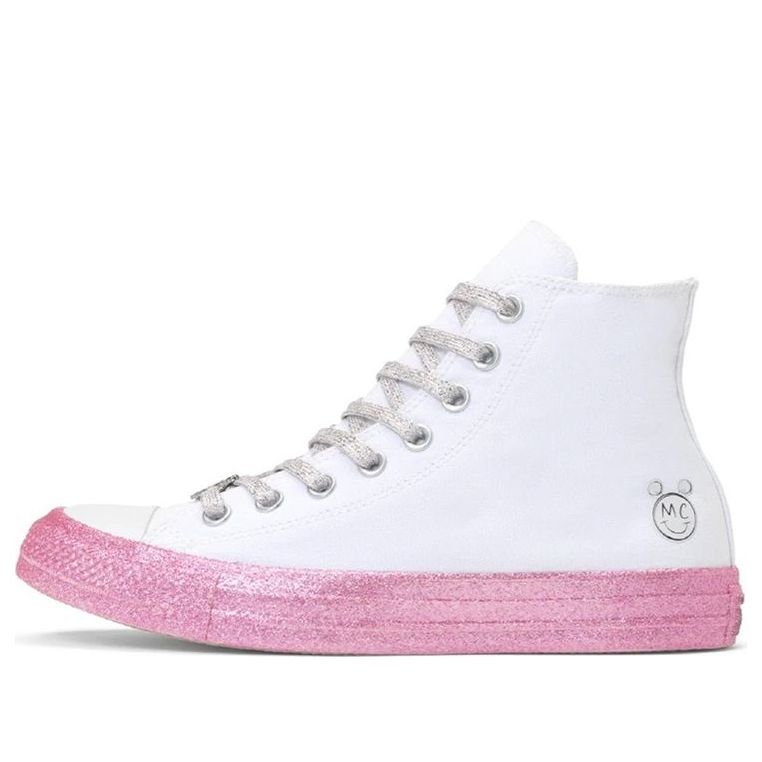 Converse x Miley Cyrus Chuck Taylor All Star High 'White Pink' 162239C