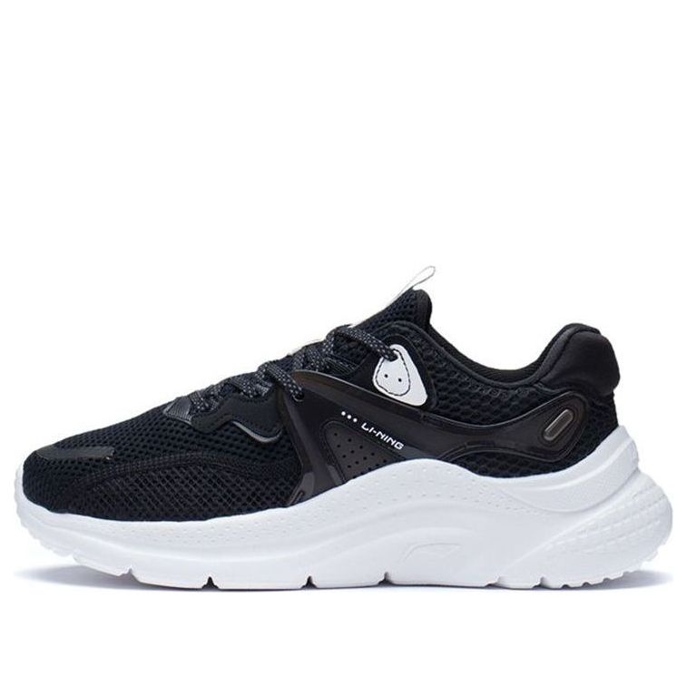 (WMNS) Li-Ning Floating Cloud 'Black White' AGLS020-1