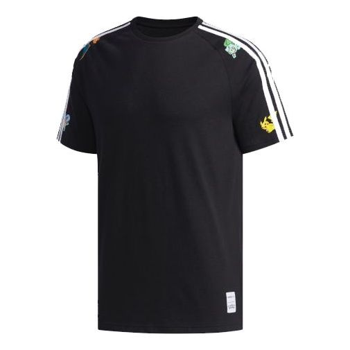 adidas neo x Pokmon Crossover Casual Short Sleeve Black FM0321