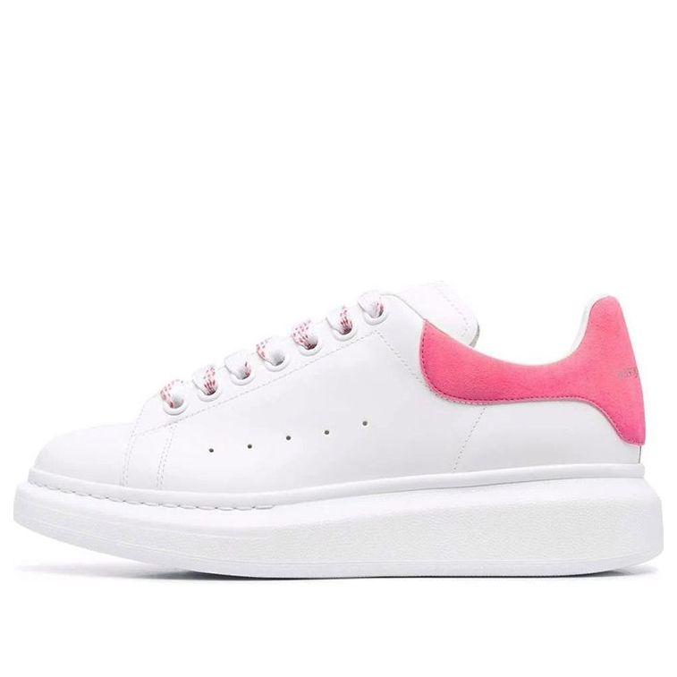(WMNS) Alexander McQueen Oversized Sneaker 'White Peony Pink' 553770WHGP79757