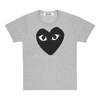 COMME des GARCONS PLAY T-Shirt Big Black Heart 'Grey' AZ-T084-051-1