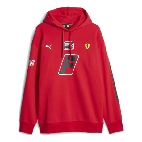 PUMA Scuderia Ferrari Race Garage Crews Hoodie 'Rosso Corsa' 621119-02
