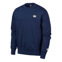 Nike Sportswear logo Casual Sports Round Neck Pullover Blue CU4264-410