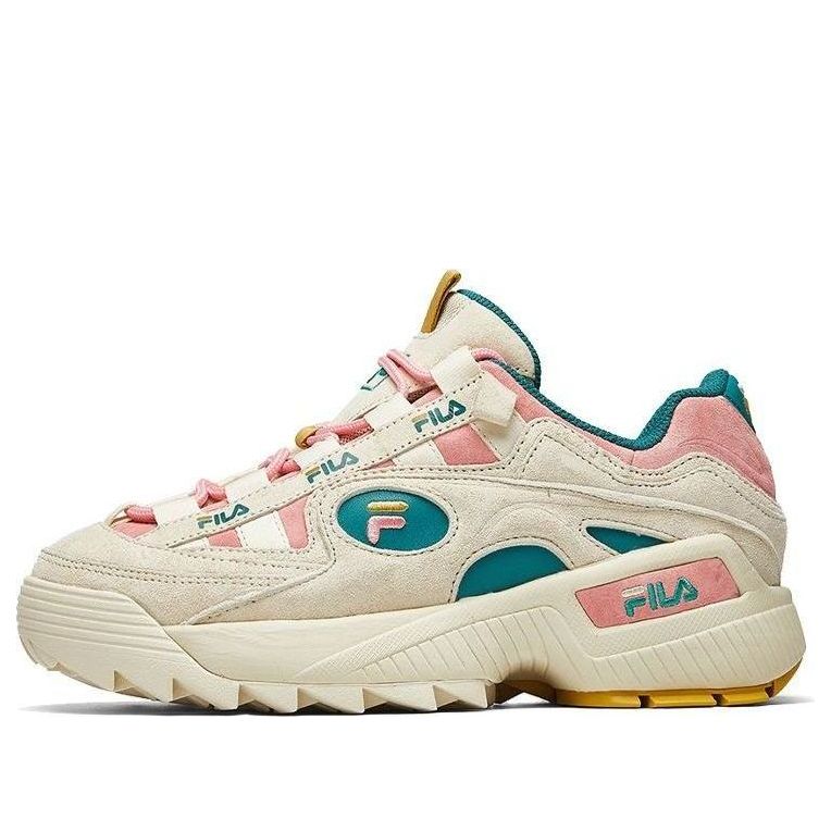 (WMNS) FILA D-Formation Classic Traning Shoes White/Green/Pink F52W011402FAF