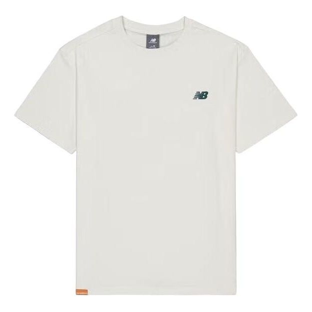 New Balance Athletics Back Print T-shirt 'White' AMT42323-CIC