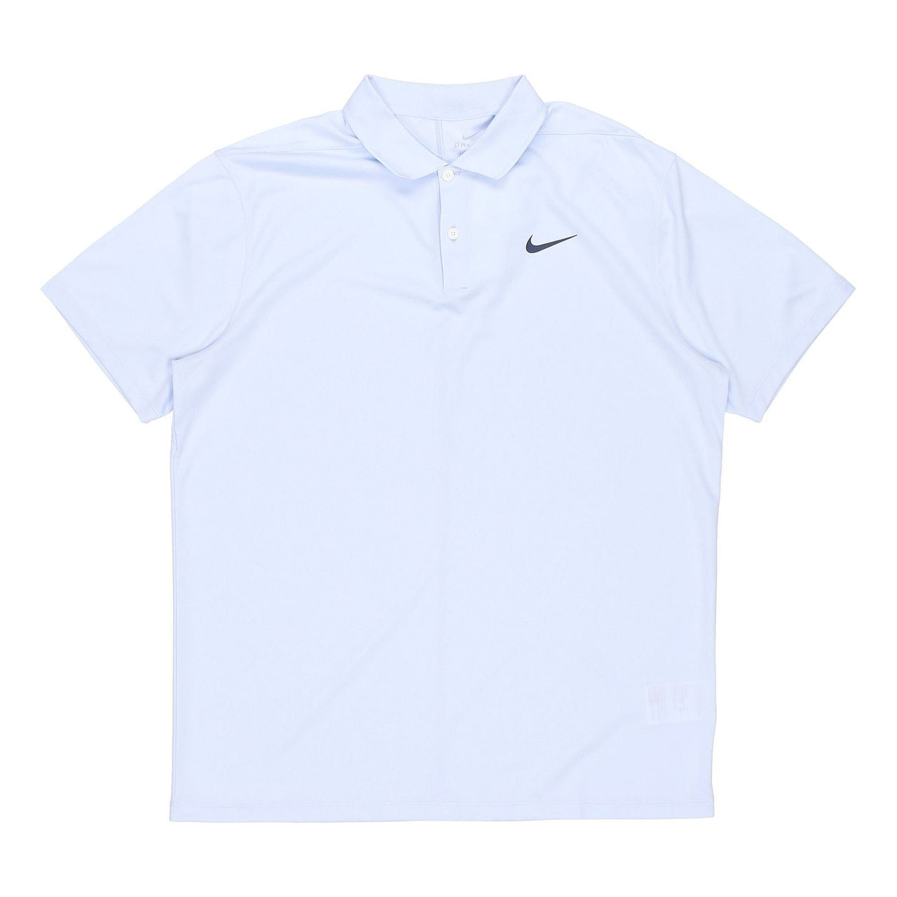 Nike Dri-fit Victory Logo Quick Dry Breathable Sports Short Sleeve Polo Shirt Light Blue BV0355-407