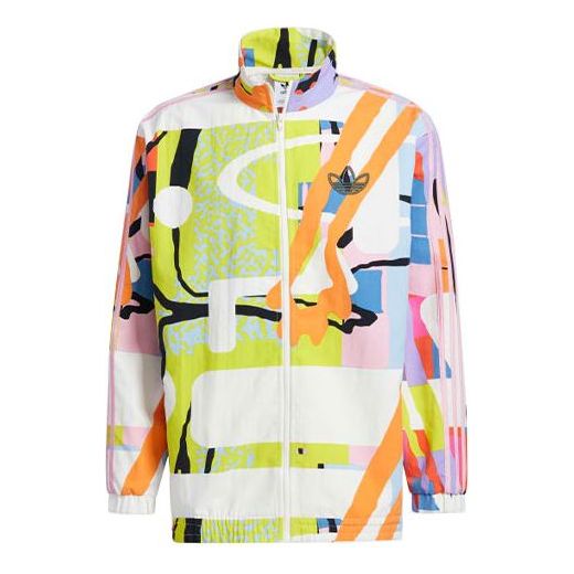 adidas originals Love Unites Wb Graffiti Sports Jacket Couple Style H43971