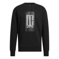 adidas Wuji Series Sportswear Fashion Crew Neck Pullover 'Black' HN8968