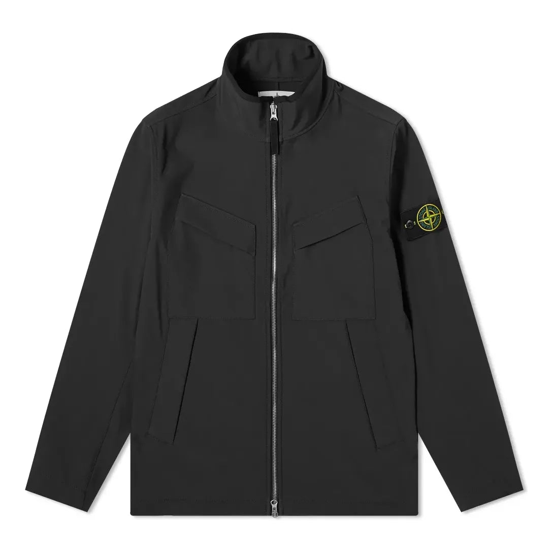 STONE ISLAND Soft Shell-R Jacket 'Black' 741540827-V0029