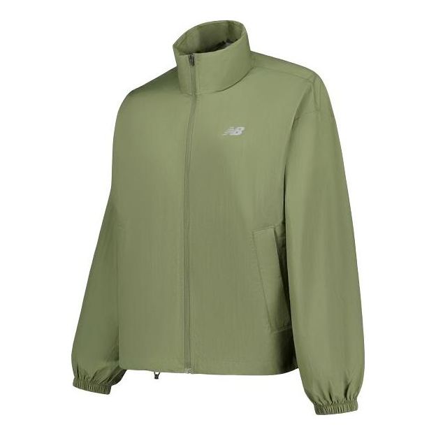 (WMNS) New Balance Athletics Packable Jacket 'Dark Olivine' WJ41553-DEK
