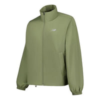 (WMNS) New Balance Athletics Packable Jacket 'Dark Olivine' WJ41553-DEK