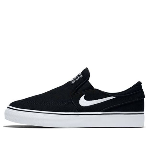 (PS) Nike STEFAN JANOSKI CNVS SLIP 'Black White' 882989-002